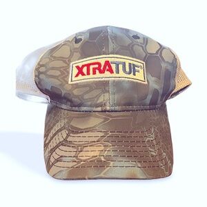 Krtptek Xtratuff camo trucker hat